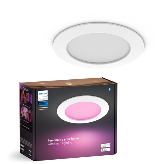 Philips Hue WCA Slim Downlight L 170mm HVit