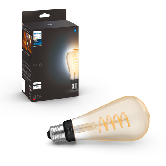 Philips Hue WA Lyskilde 7W Filament ST72 E27