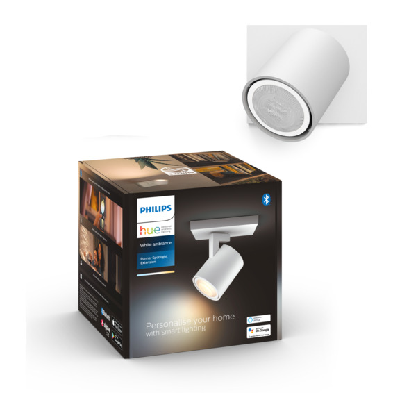 Philips Hue WA Runner Enkel Spot Utvidelse 4,2W Hvit