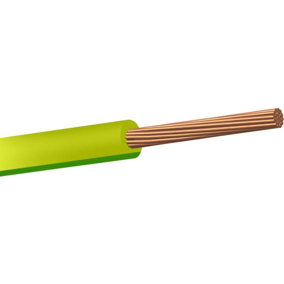 Namron RK 750V 25mm² Gul/Grønn