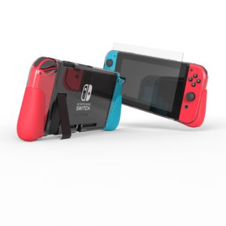 Gear4 Nintendo Switch Deksel Skjermbeskytter Kita Grip 360 Clear