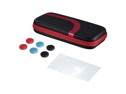 Hama 00054686, Sett, Nintendo Switch, Sort, Rød, 8 stykker, 1 stykker