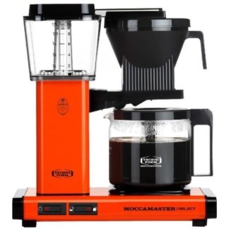 Moccamaster KBG Select Orange, Dråbe kaffemaskine, 1,25 L, Malet kaffe, 1520 W, Orange