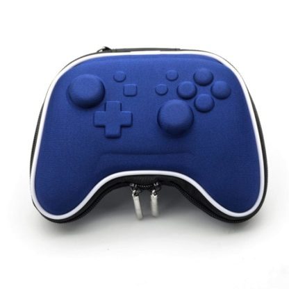 For Nintendo Switch PRO Controller Bag Protection Bag(Blue)
