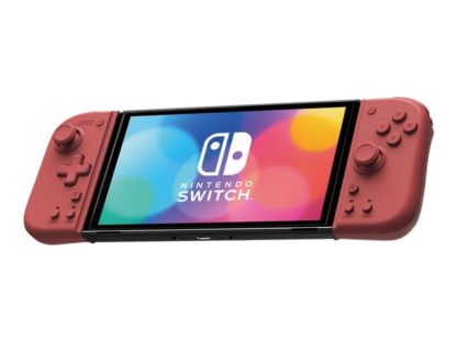 HORI Split Pad - Håndkonsoll - apricot red - for Nintendo Switch, Nintendo Switch OLED
