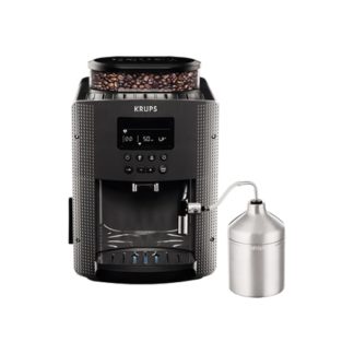 Krups Essential EA816B70, Espressomaskin, 1,7 l, Kaffe bønner, Innebygd kaffekvern, 1450 W, Sort