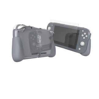 Gear4 Nintendo Switch Lite Deksel Skjermbeskytter Kita Grip 360 Clear