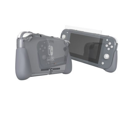 Gear4 Nintendo Switch Lite Deksel Skjermbeskytter Kita Grip 360 Clear