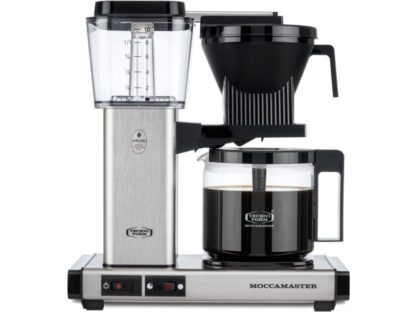 Moccamaster Automatisk kaffemaskin, børstet sølv