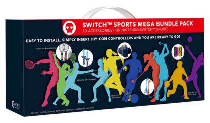 Nintendo Switch Sports Accessories Mega Bundle Pack - Nintendo Switch