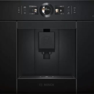Bosch Serie 8 CTL836EC6 - Espressomaskin / Helautomatisk innebygd kaffemaskin - Vanntank: 2,4 L - Integrert melkesystem - Home Connect - Sort